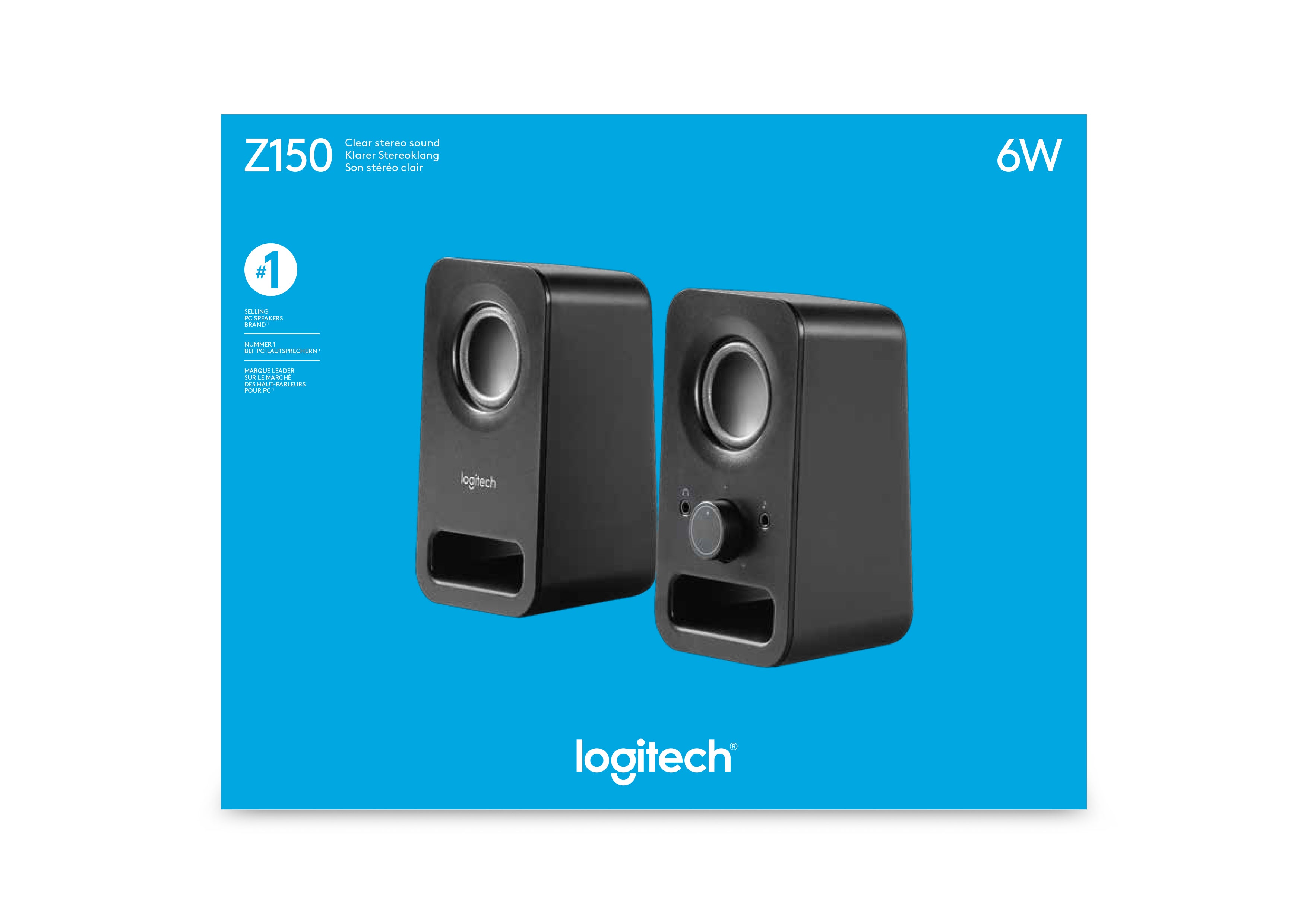 Logitech Z150 Lautsprecher Schwarz