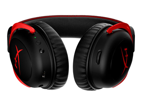 HyperX Cloud II Gaming Trådløs Headset Sort Rød HyperX