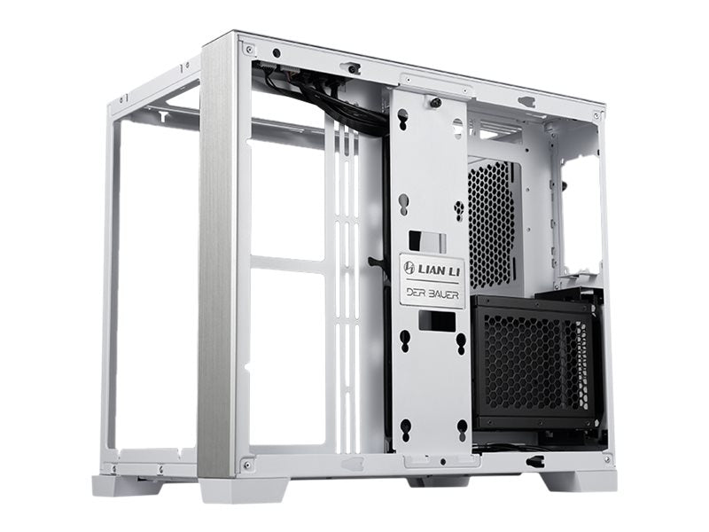 Lian Li PC-O11 Dynamic MINI - Tempered Glass - Hvid Lian Li