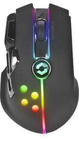 SpeedLink IMPERIOR Gaming Mouser Wireless, Gummi schwarz