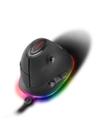 SpeedLink SOVOS Vertikale RGB-Gaming-Maus, schwarz