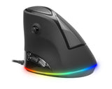 SpeedLink SOVOS Vertikale RGB-Gaming-Maus, schwarz