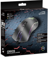 SpeedLink ORIOS RGB Gaming-Maus / Schwarz