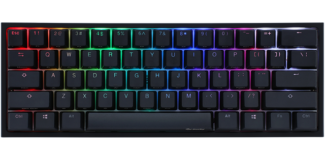 Ducky - One 2 Mini 2020 Cherry Black RGB Ducky