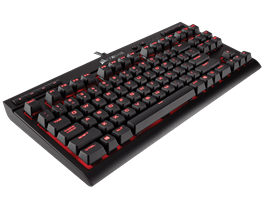 Corsair Gaming K63 Compact Mechanical Keyboard, Backlit Red LED Cherry MX Red Corsair