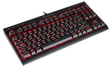 Corsair Gaming K63 Compact Mechanical Keyboard, Backlit Red LED Cherry MX Red Corsair