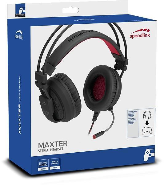 SpeedLink - MAXTER Stereo-Headset/PS4