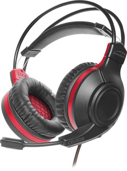 SpeedLink – CELSOR Gaming Headset – für PC/PS5/PS4/Xbox SeriesX/S/Switch, schwarz