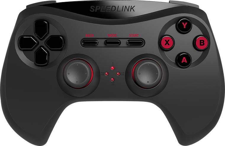 SpeedLink Strike NX Gamepad Wireless für PC/Schwarz