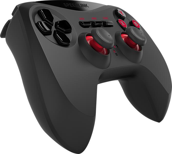 SpeedLink Strike NX Gamepad Wireless für PC/Schwarz