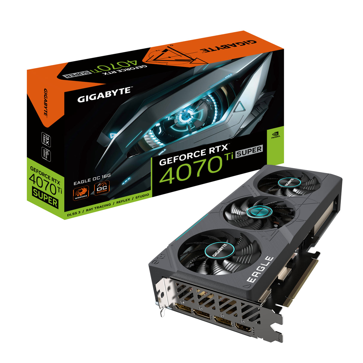 Gigabyte GeForce RTX 4070 Ti SUPER EAGLE OC 16G 16GB