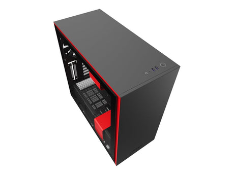 NZXT H series H710 Tårn Udvidet ATX Sort Rød NZXT