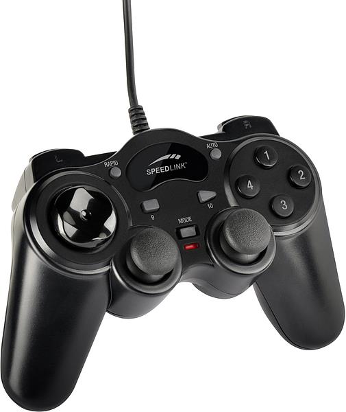 SpeedLink Thunderstrike Gamepad USB / Schwarz