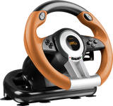 SpeedLink Drift O.Z. Racing Wheel - PC - Sort/Orange Speedlink