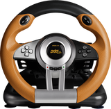 SpeedLink Drift O.Z. Racing Wheel - PC - Sort/Orange Speedlink