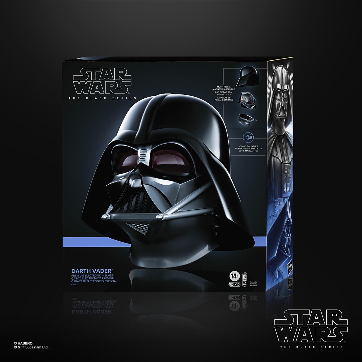 Star Wars The Black Series Elektronischer Helm Darth Vader