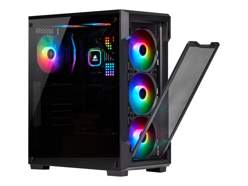 CORSAIR iCUE 220T RGB Airflow Tårn ATX Sort Corsair