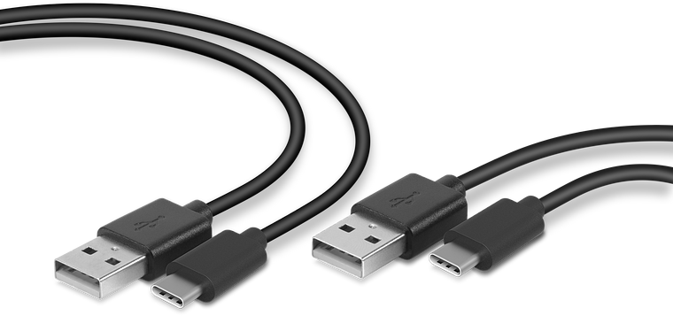 SpeedLink STREAM Play &amp; Charge USB-C-Kabelset für PS5, schwarz