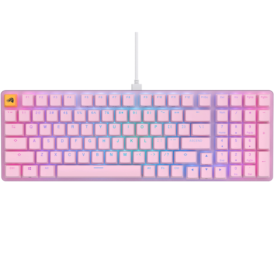 Glorious GMMK 2 Compact 96% - Fox switch, NO-Layout - Pink Glorious