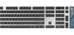 DUCKY Keycaps set/ Nordic Black Double shot Ducky