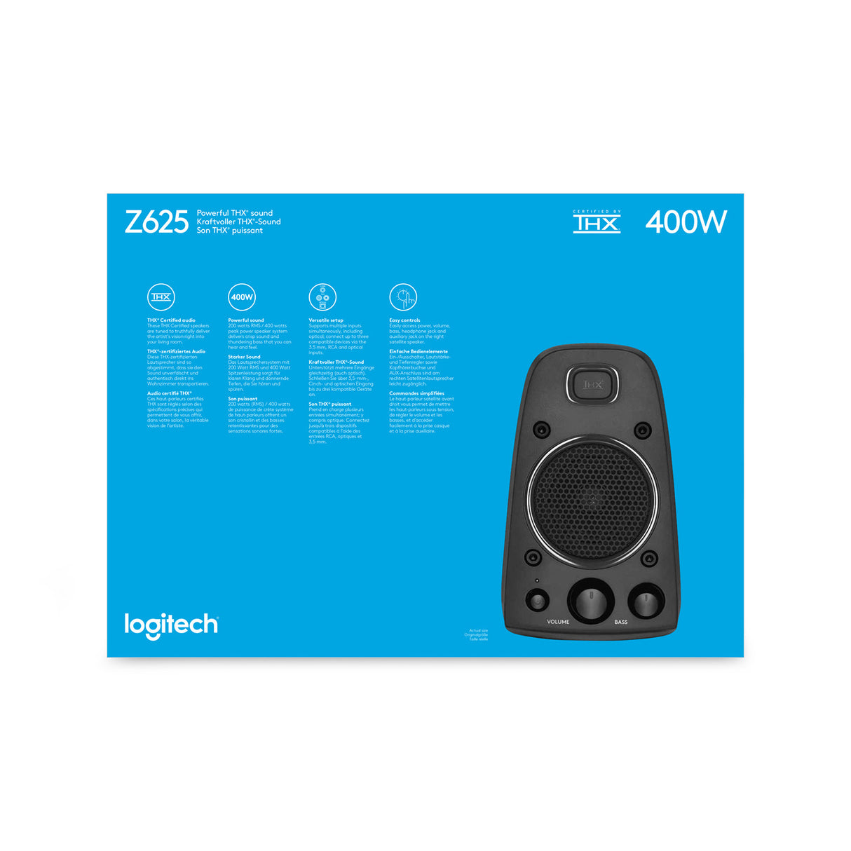 Logitech Z625 Kraftvoller THX-Sound