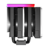 Montech Metal DT24 Premium – CPU-Kühler, obere ARGB-Abdeckung, 2x 120-mm-PWM-Lüfter, LGA1700 + AM5-Unterstützung, 270 W TDP