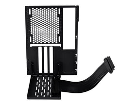 Lian Li O11D-1X-4 Mini Riser Card + PCI-Slot-cover - PCIe 4.0 - 200mm - Sort Lian Li