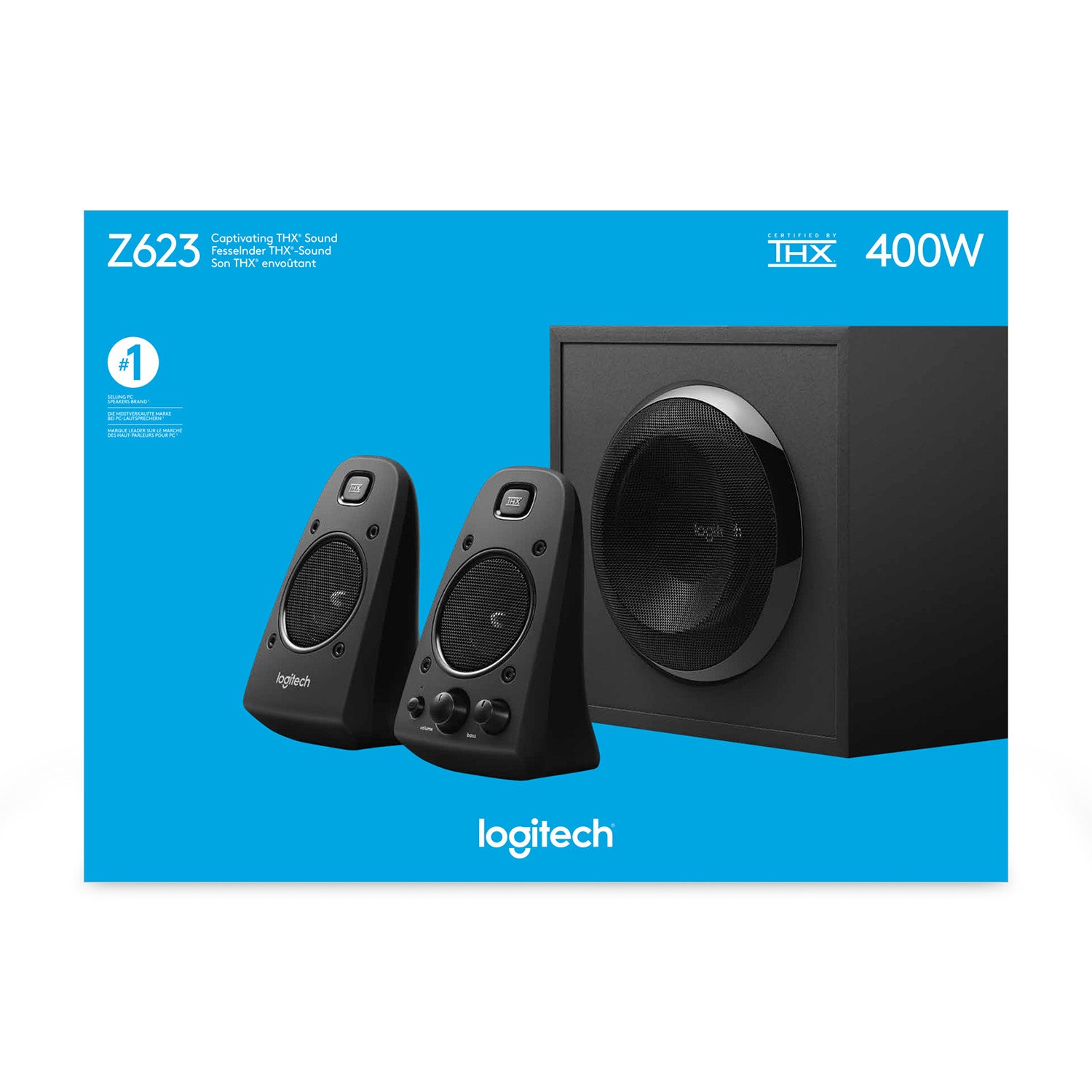 Logitech Z-623 2.1-Kanal-Lautsprechersystem