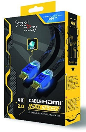 HDMI Kabel - 4K 2.0 - 2 Meter - Steelplay SteelPlay