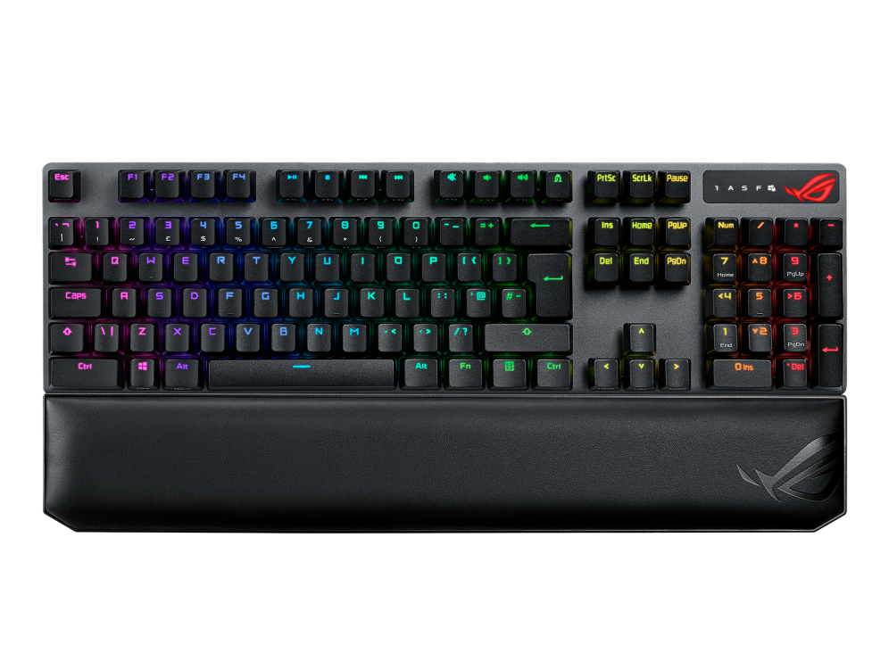 ASUS ROG Strix Scope NX Wireless Deluxe (XA09) Mechanische Gaming-Tastatur (NX Red Switches) 