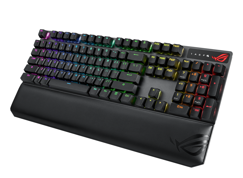 ASUS ROG Strix Scope NX Wireless Deluxe (XA09) Mechanische Gaming-Tastatur (NX Red Switches) 