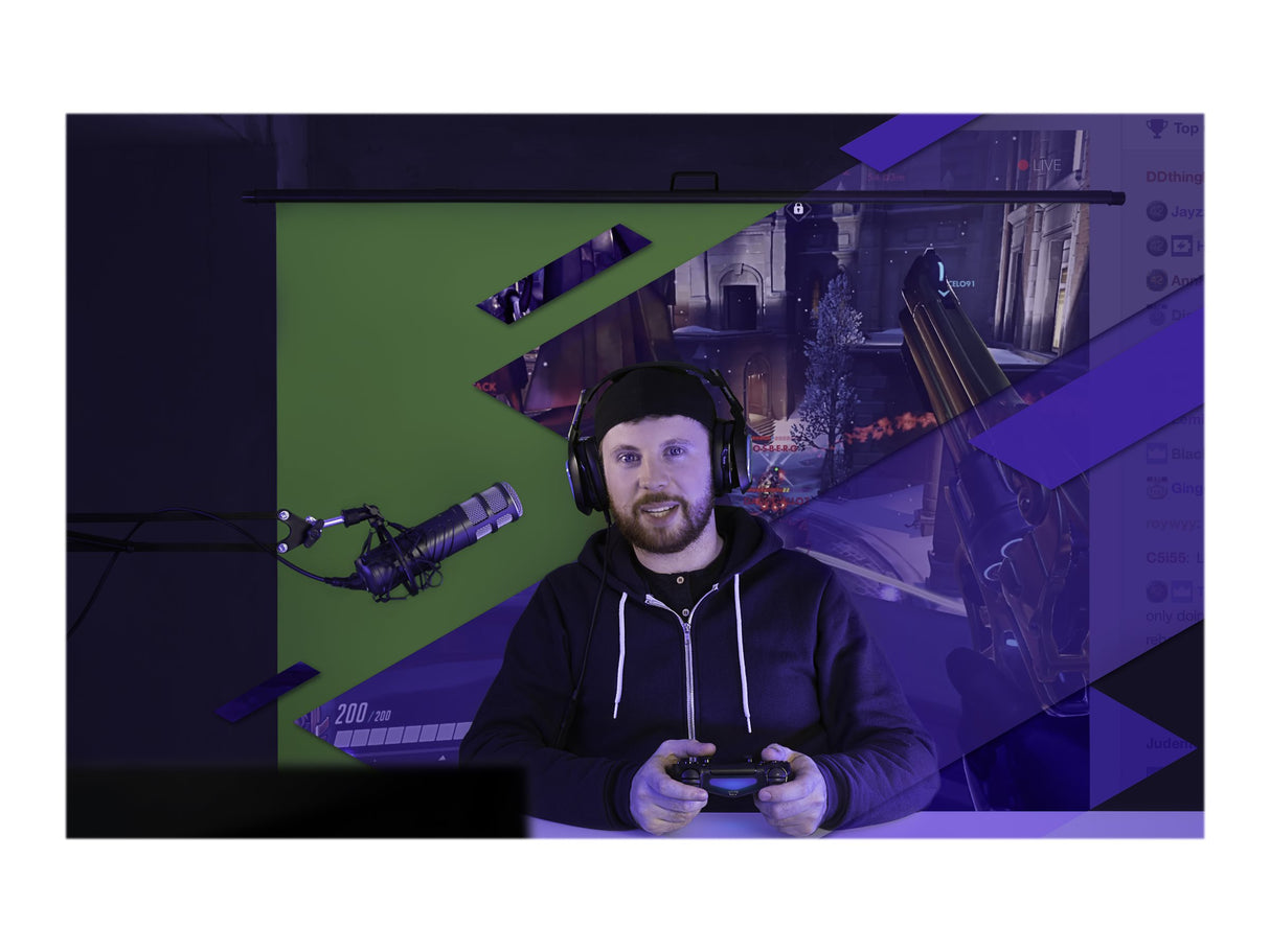 Elgato Green Screen Baggrund Elgato