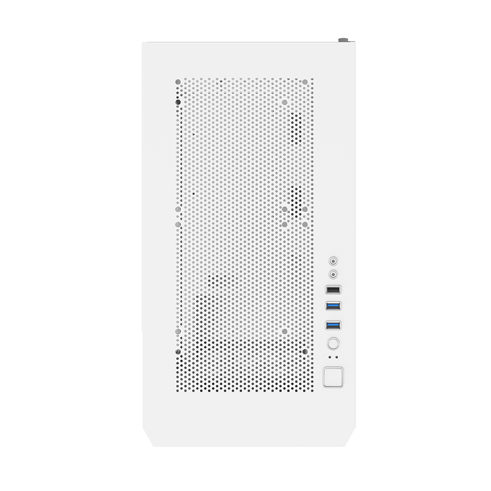 Montech Air 100 ARGB Weiß – Micro ATX, gehärtetes Glas, 4x ARGB-Lüfter im Lieferumfang enthalten