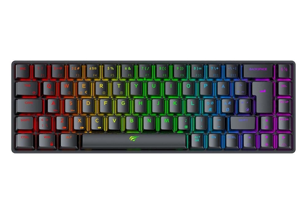 Havit KB860L Ultra Kompakt - Sort Havit