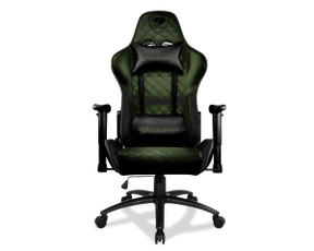 COUGAR Armor One X Gamer Stol Sort Grøn Cougar