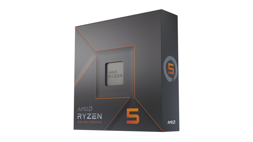 AMD CPU Ryzen 5 7600X 4,7 GHz 6 Kerne AM5 