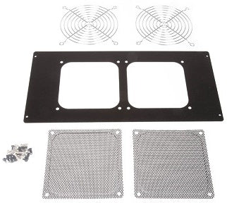 Lian Li D8000-1B Mounting Frame for 120mm Fan - Sort Lian Li