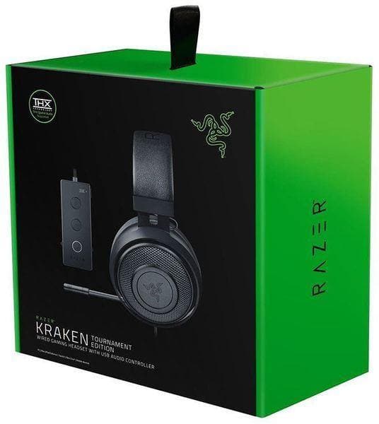 Razer Kraken Tournament Edition - Sort Razer