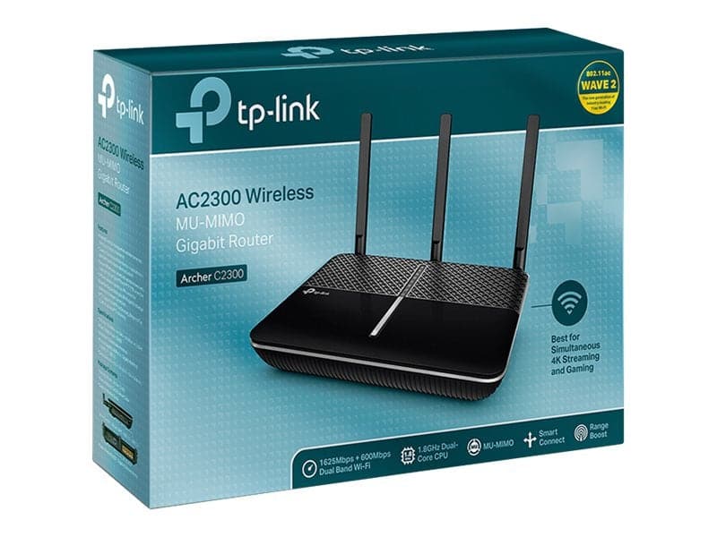 TP-Link Archer C2300 Trådløs router Desktop TP-Link