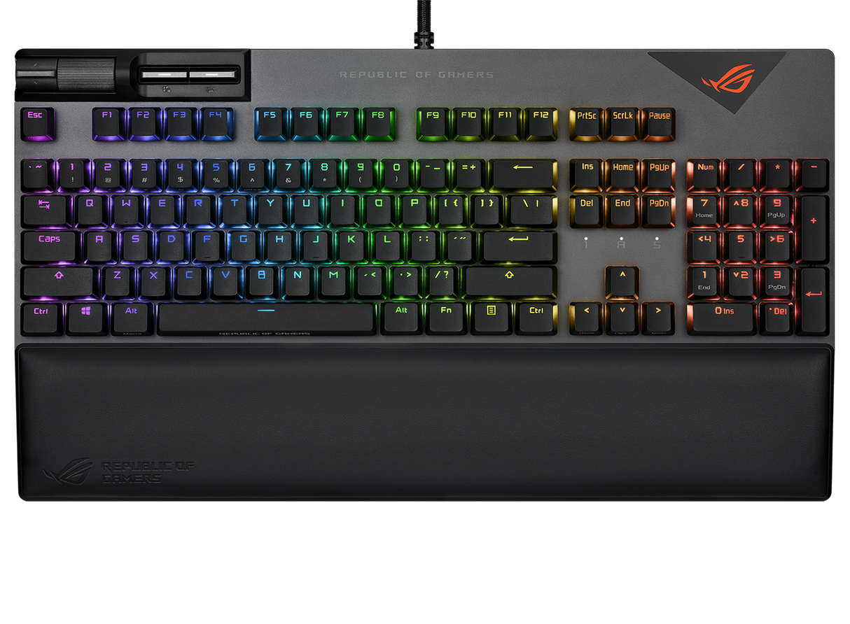 ASUS ROG Strix FLARE II PBT-Gaming-Tastatur (NX Red Switches) 