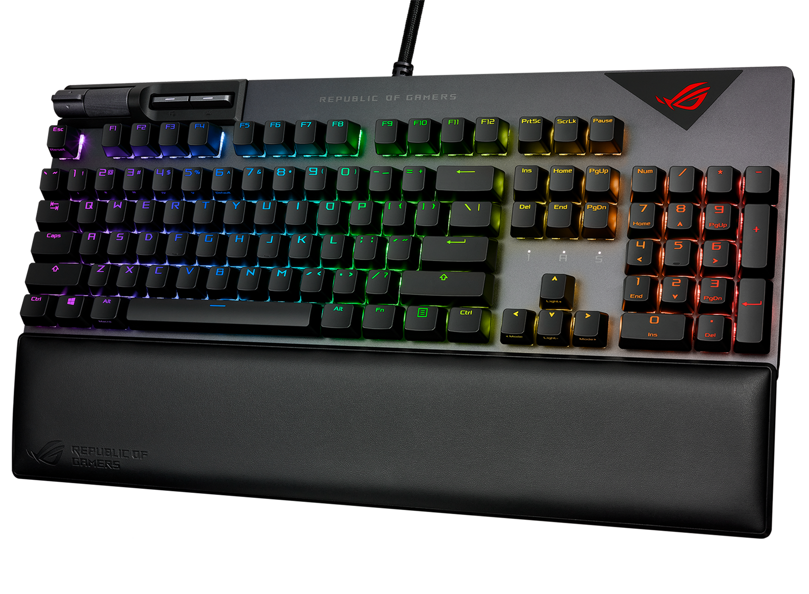 ASUS ROG Strix FLARE II PBT-Gaming-Tastatur (NX Red Switches) 