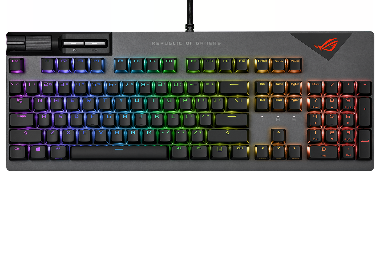 ASUS ROG Strix FLARE II PBT-Gaming-Tastatur (NX Brown Switches) 