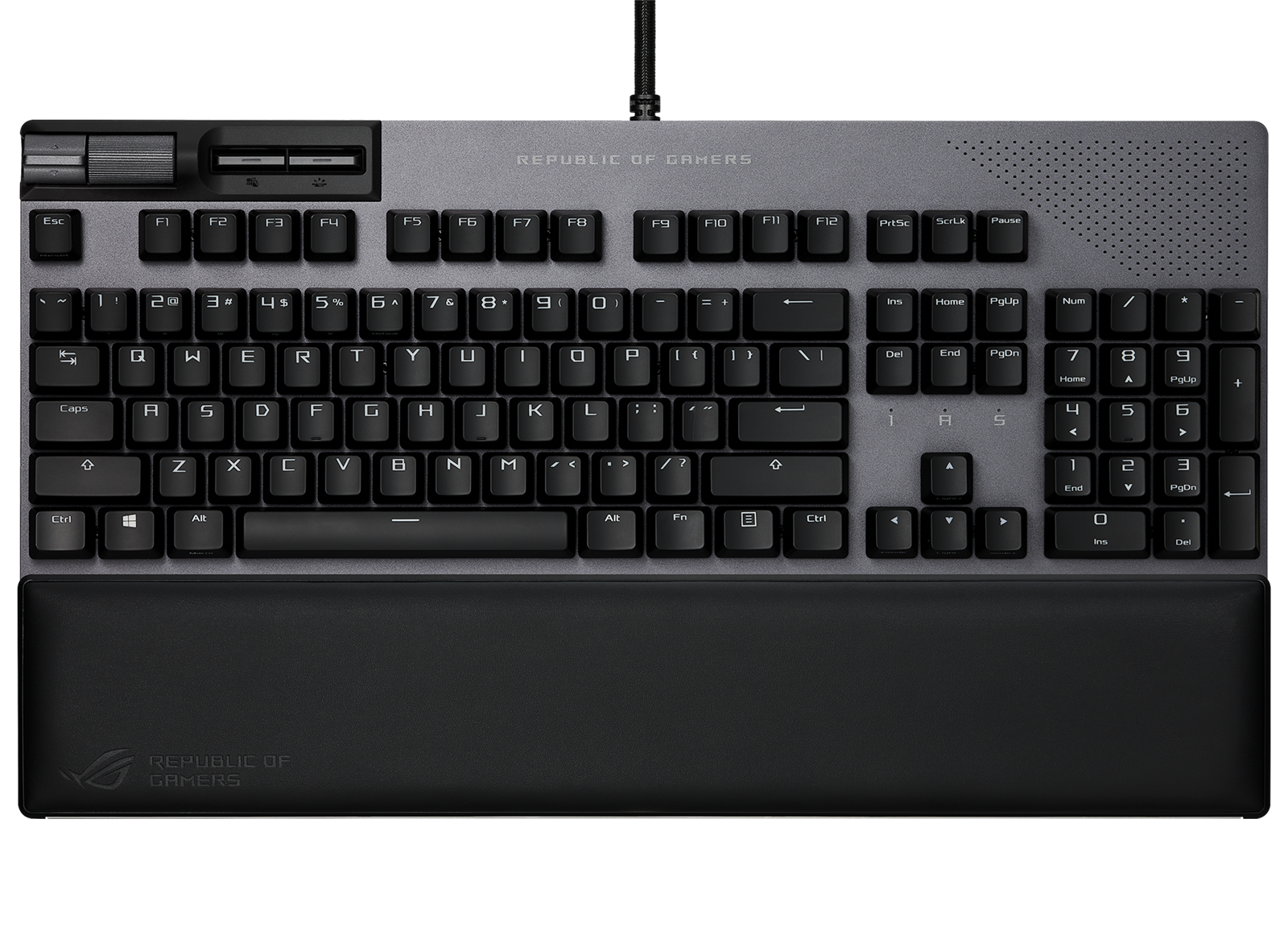 ASUS ROG Strix FLARE II ANIMATE PBT-Gaming-Tastatur (NX Red Switches) 