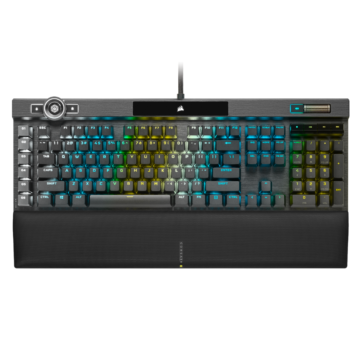 CORSAIR - Gaming K100 RGB Optical-Mechanical Keyboard Corsair