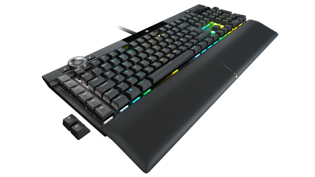 CORSAIR - Gaming K100 RGB Optical-Mechanical Keyboard Corsair