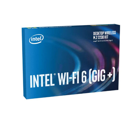 Intel Wi-Fi 6 AX200 Netzwerkadapter Wireless Grün