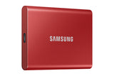 Tragbare Samsung SSD T7 SSD MU-PC2T0R 2 TB USB 3.2 Gen 2