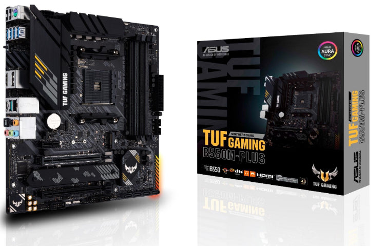 ASUS TUF GAMING B550M-PLUS (mATX, B550, AM4)