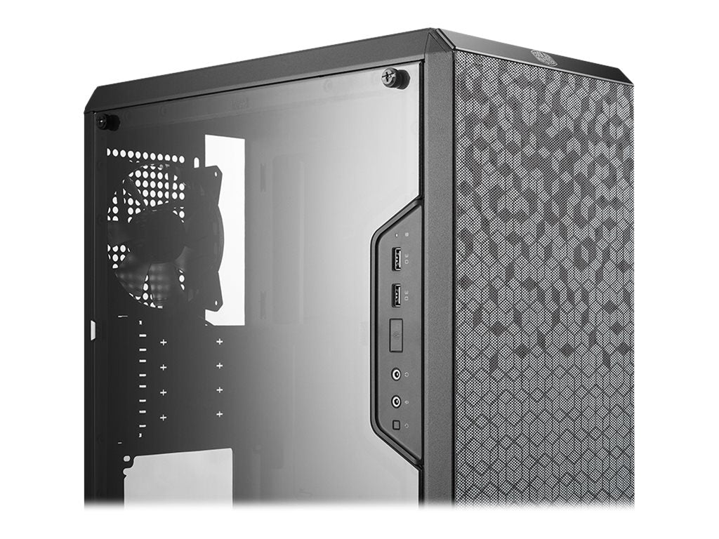 Cooler Master MasterBox Q300L Tårn Micro-ATX Ingen strømforsyning Sort Cooler Master