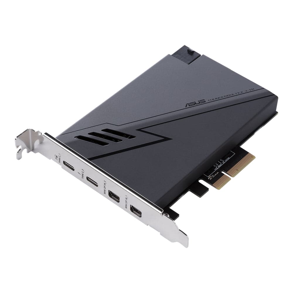 ASUS ThunderboltEX 3-TR Expansion card - 2 x Thunderbolt 3 (USB Type-C, 40 Gbps), 2 x mini DP 1.4 Asus